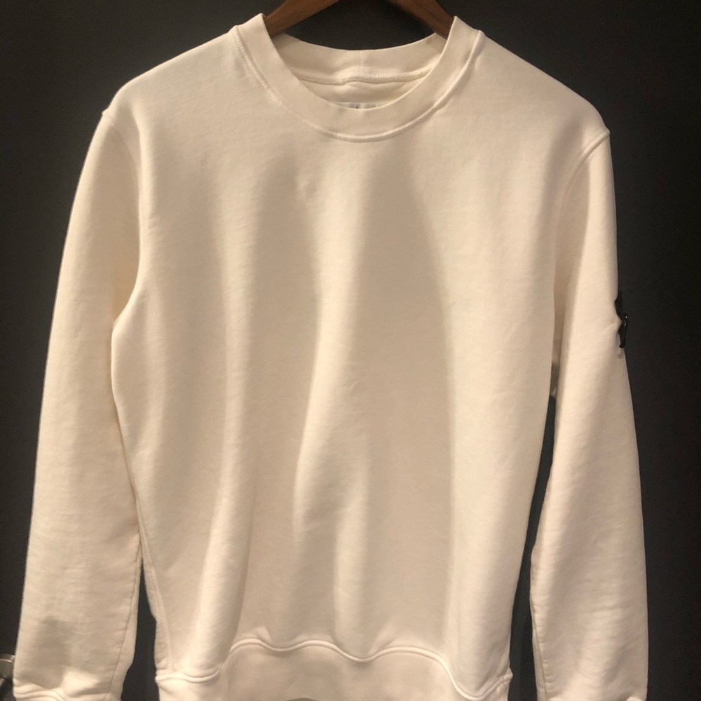 NWOT Stone Island Crewneck - Marrone Avorio